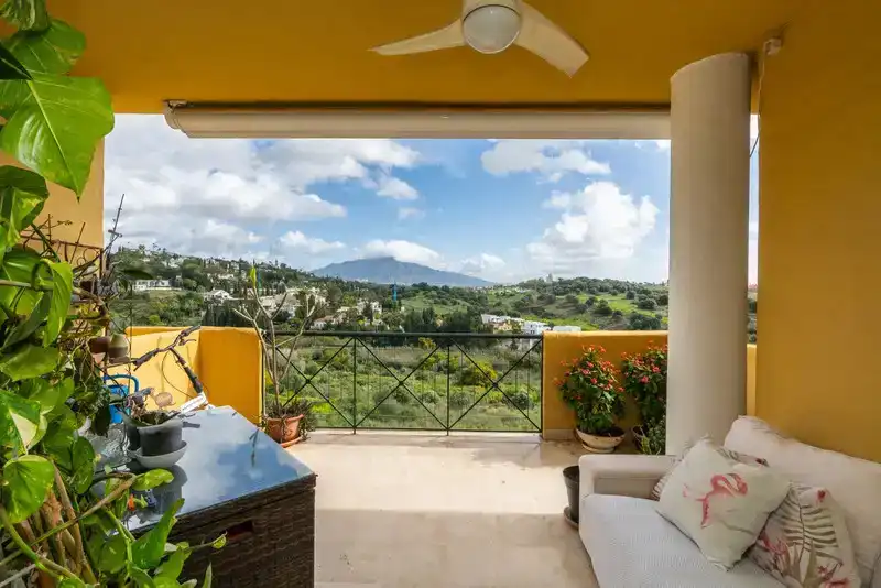 Terraza de Ático en venta en Estepona con Aire acondicionado y Piscina