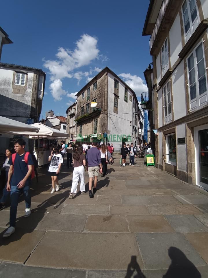 Exterior view of Building for sale in Santiago de Compostela 