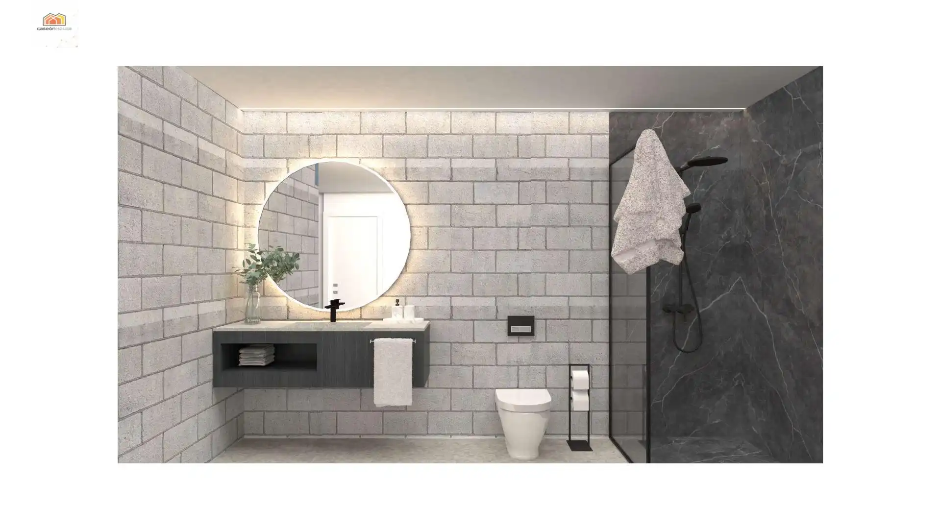 Badezimmer von Büro zum Verkauf in Conil de la Frontera