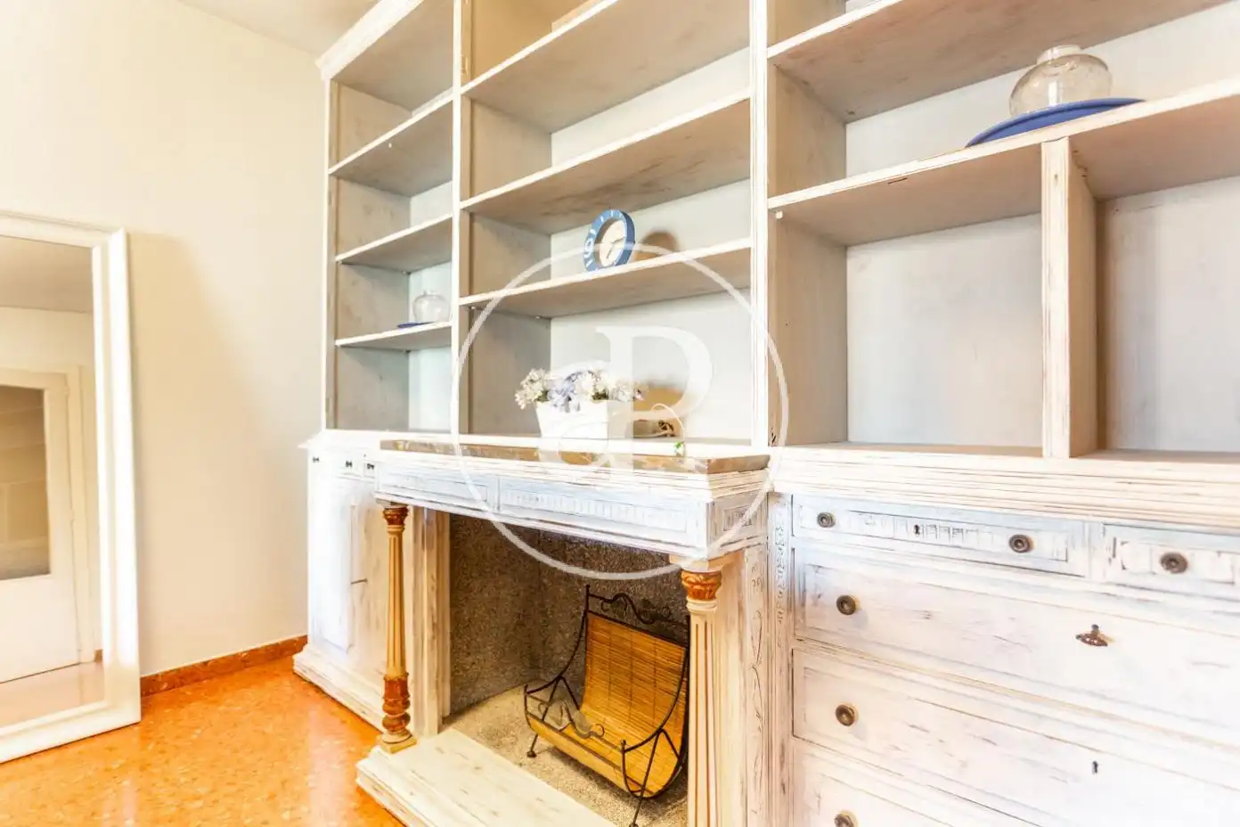 Sala de estar de Piso de alquiler en Valencia con Calefacción, Jardín privado y Amueblado