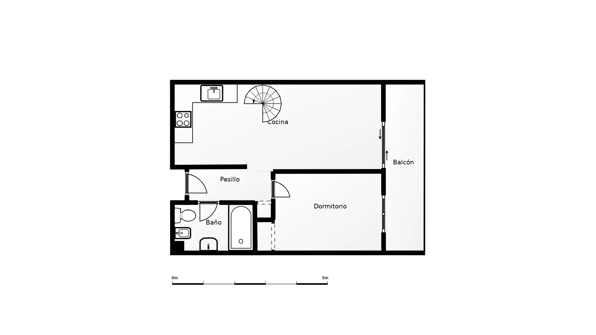 Apartament amb piscina en venda a Cienfuegos, 5, imagen 16