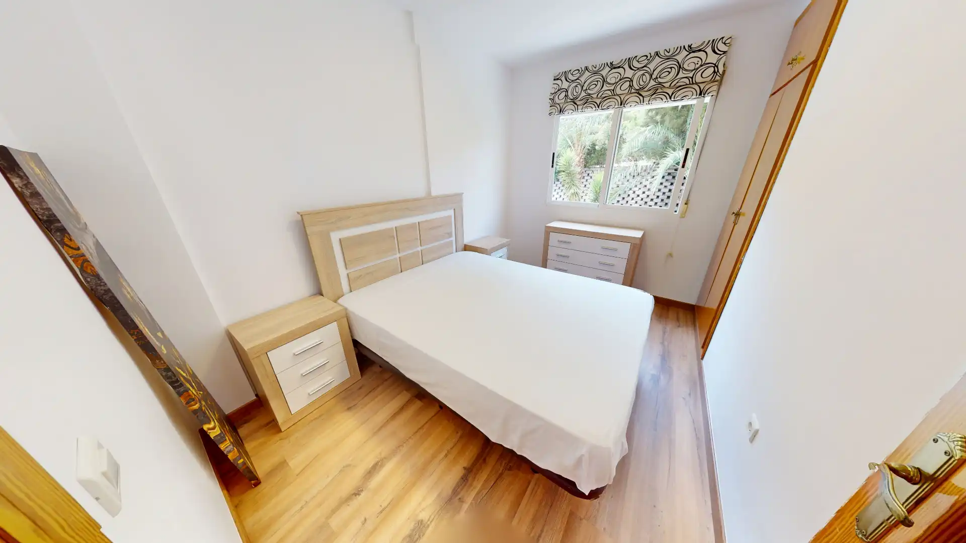 Schlafzimmer von Einfamilien-Reihenhaus zum Verkauf in El Campello mit Klimaanlage, Privatgarten und Terrasse