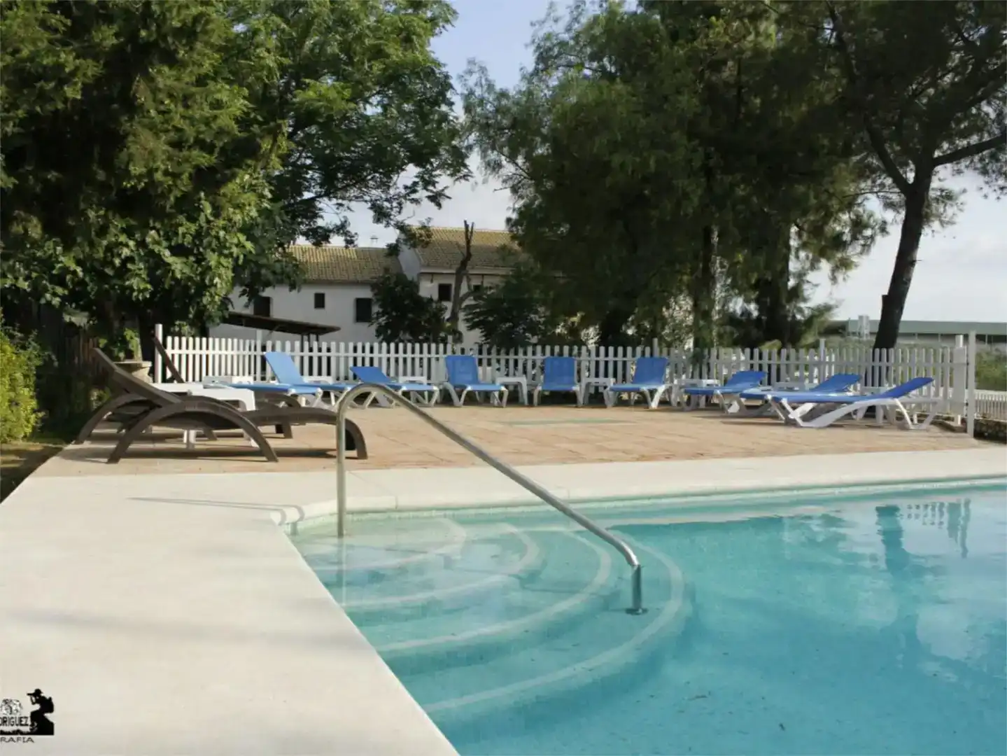 Piscina de Finca rústica en venda en Gilena amb Aire condicionat i Piscina