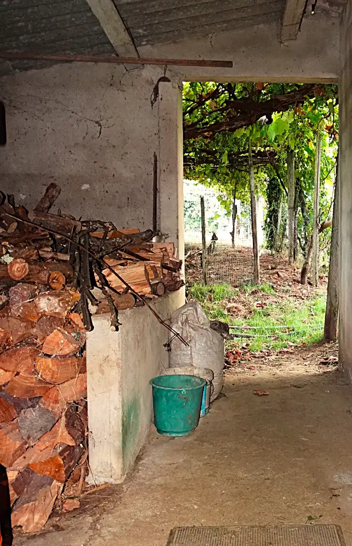 Jardí de Finca rústica en venda en Narón amb Calefacció, Jardí privat i Parquet