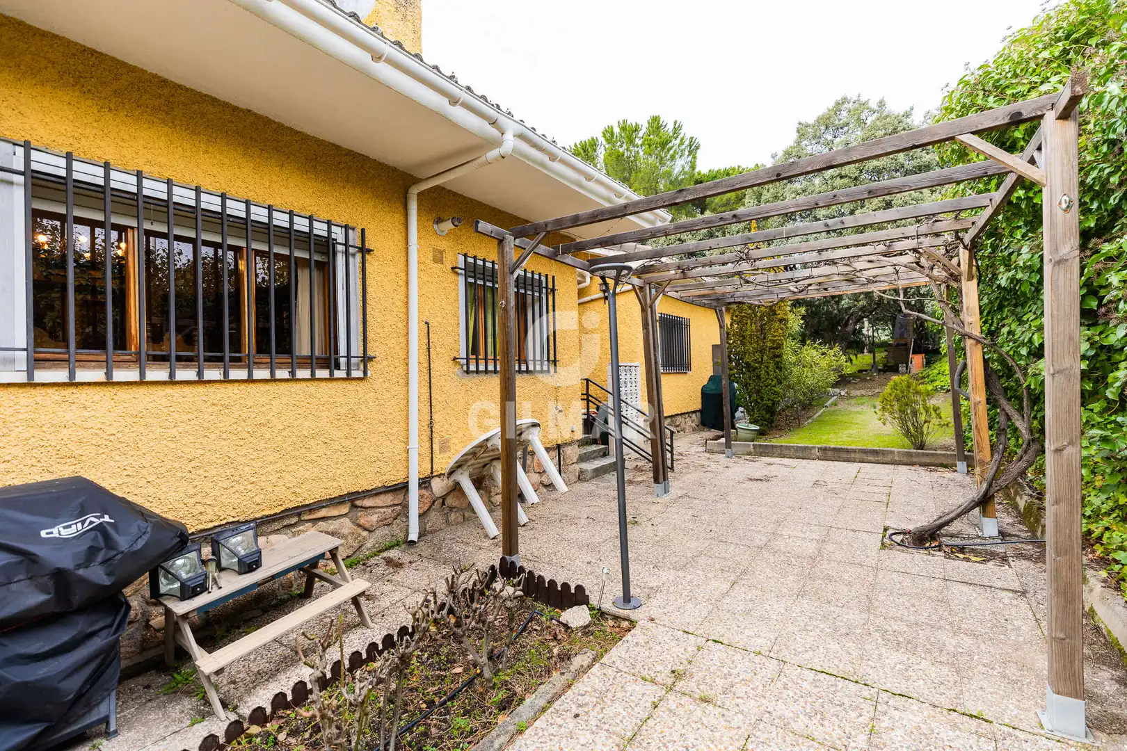 Jardín de Casa o chalet en venta en Hoyo de Manzanares con Calefacción, Jardín privado y Piscina