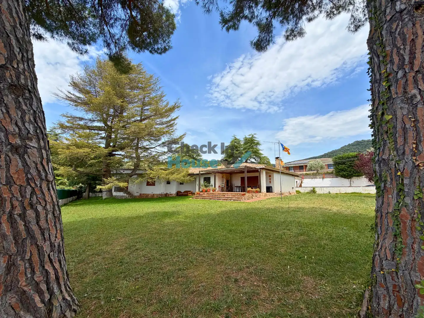 Garden of Houses for sale in Santa Cristina d'Aro  with Heating, Private garden and Terrace