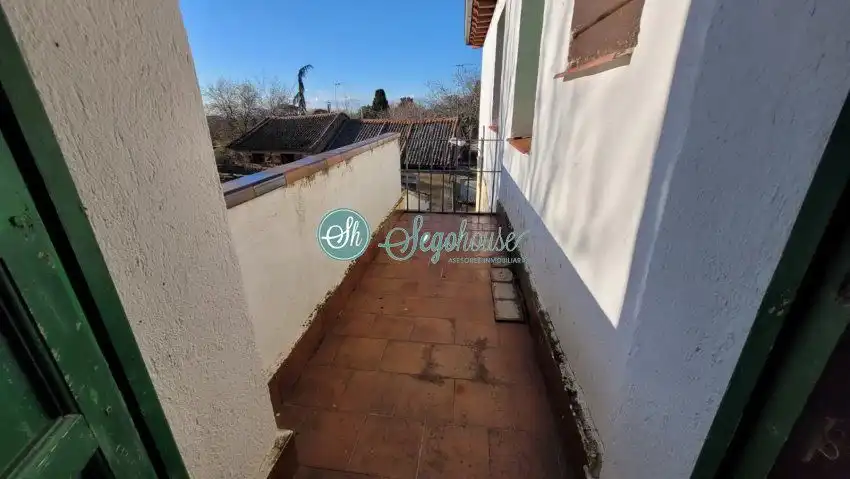 Terraza de Casa o chalet de alquiler en Navas de Riofrío con Calefacción y Balcón