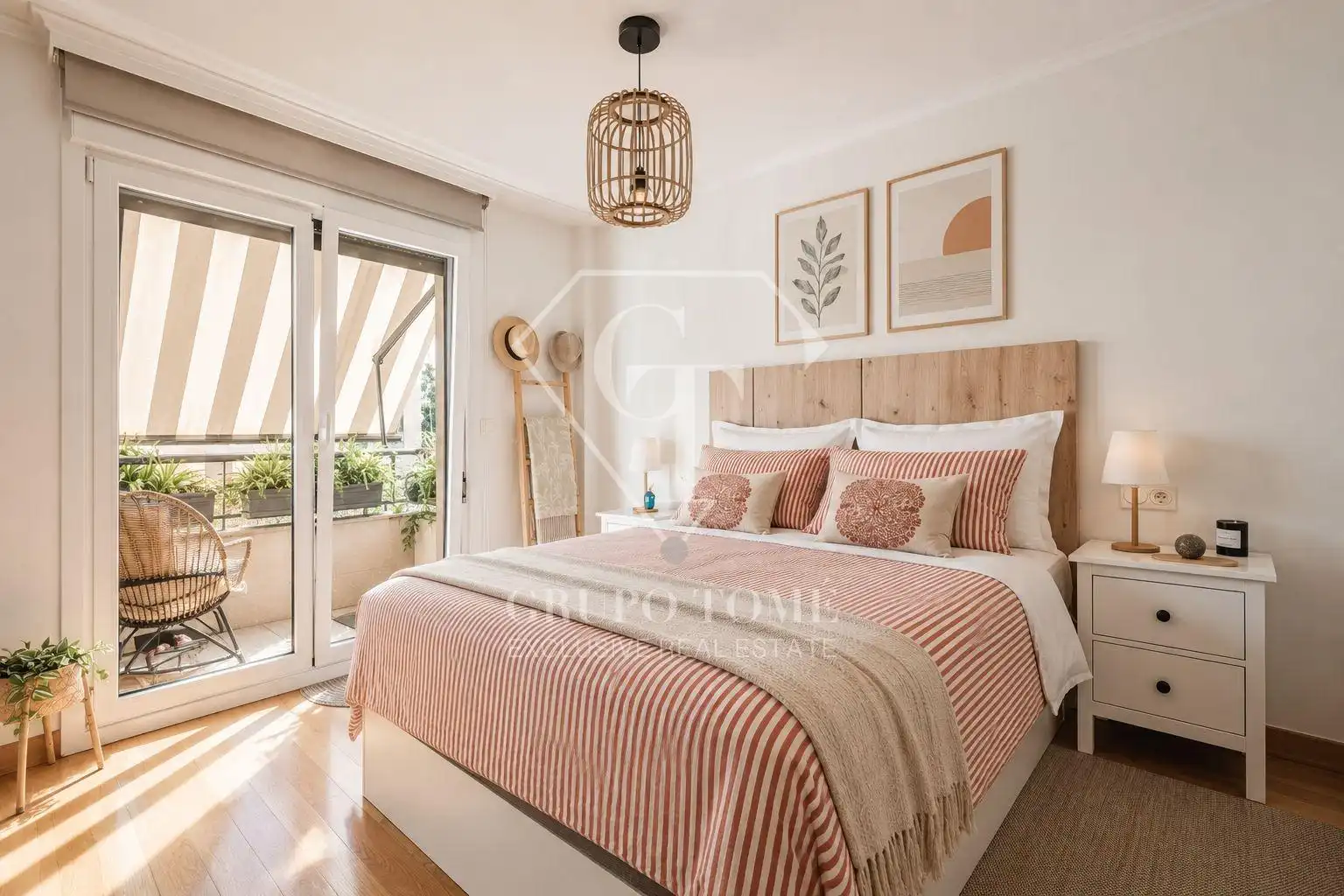 Habitación de Casa adosada en venta en Orio con Calefacción, Terraza y Trastero