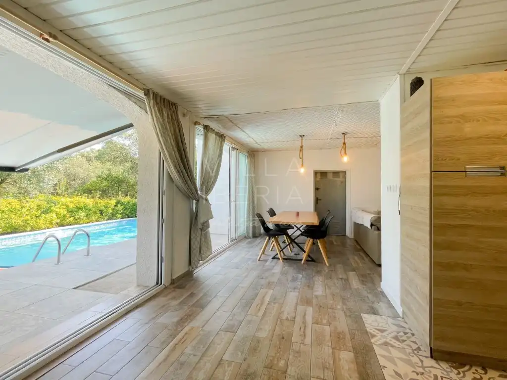 Dining room of Houses for sale in Santa Cristina d'Aro  with Air Conditioner and Terrace