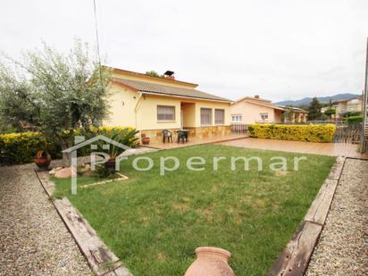 Exterior view of House or chalet for sale in Sant Antoni de Vilamajor  with Terrace and Swimming Pool