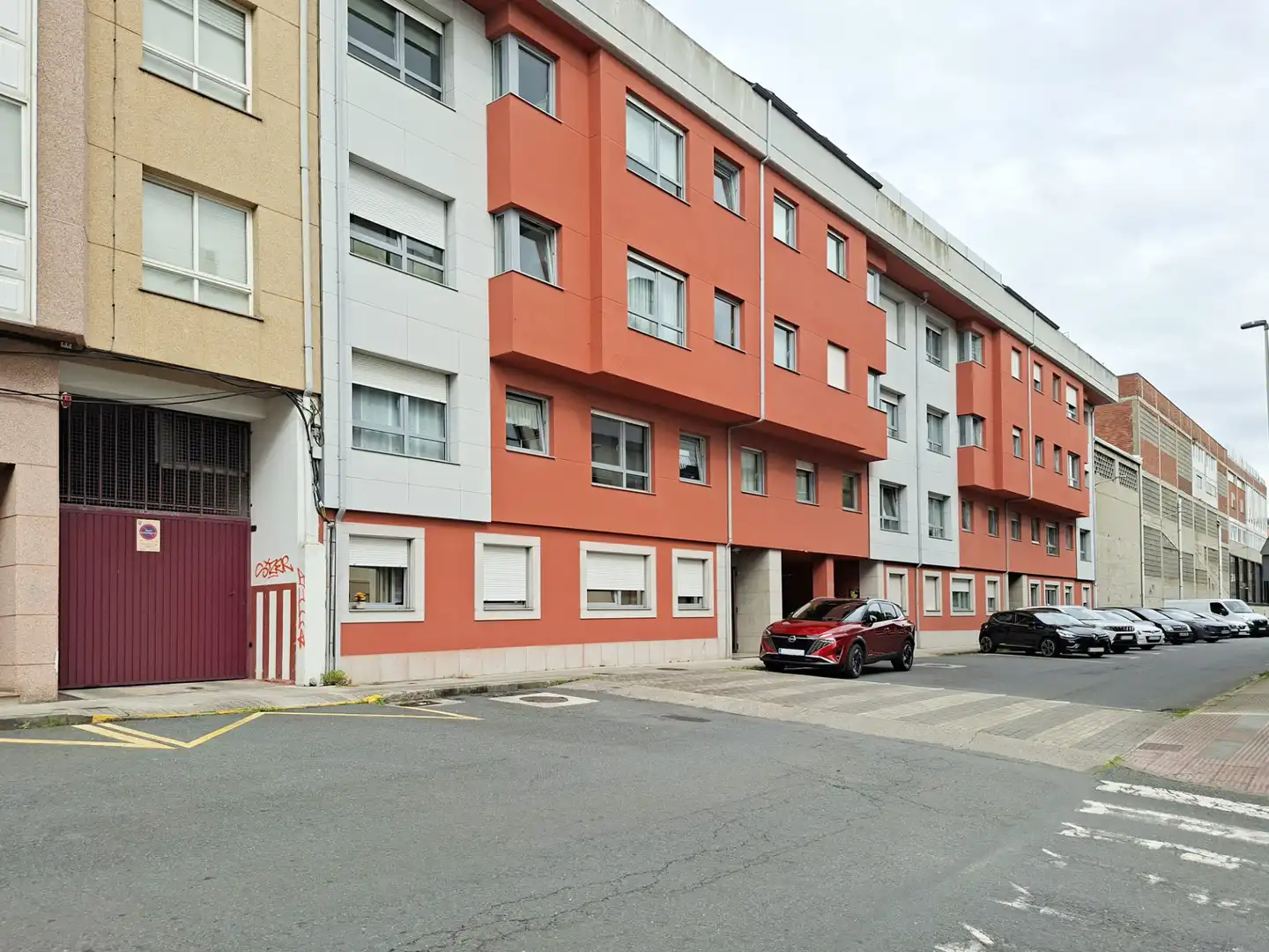 Exterior view of Flat for sale in Cambre   with Heating, Parquet flooring and Storage room