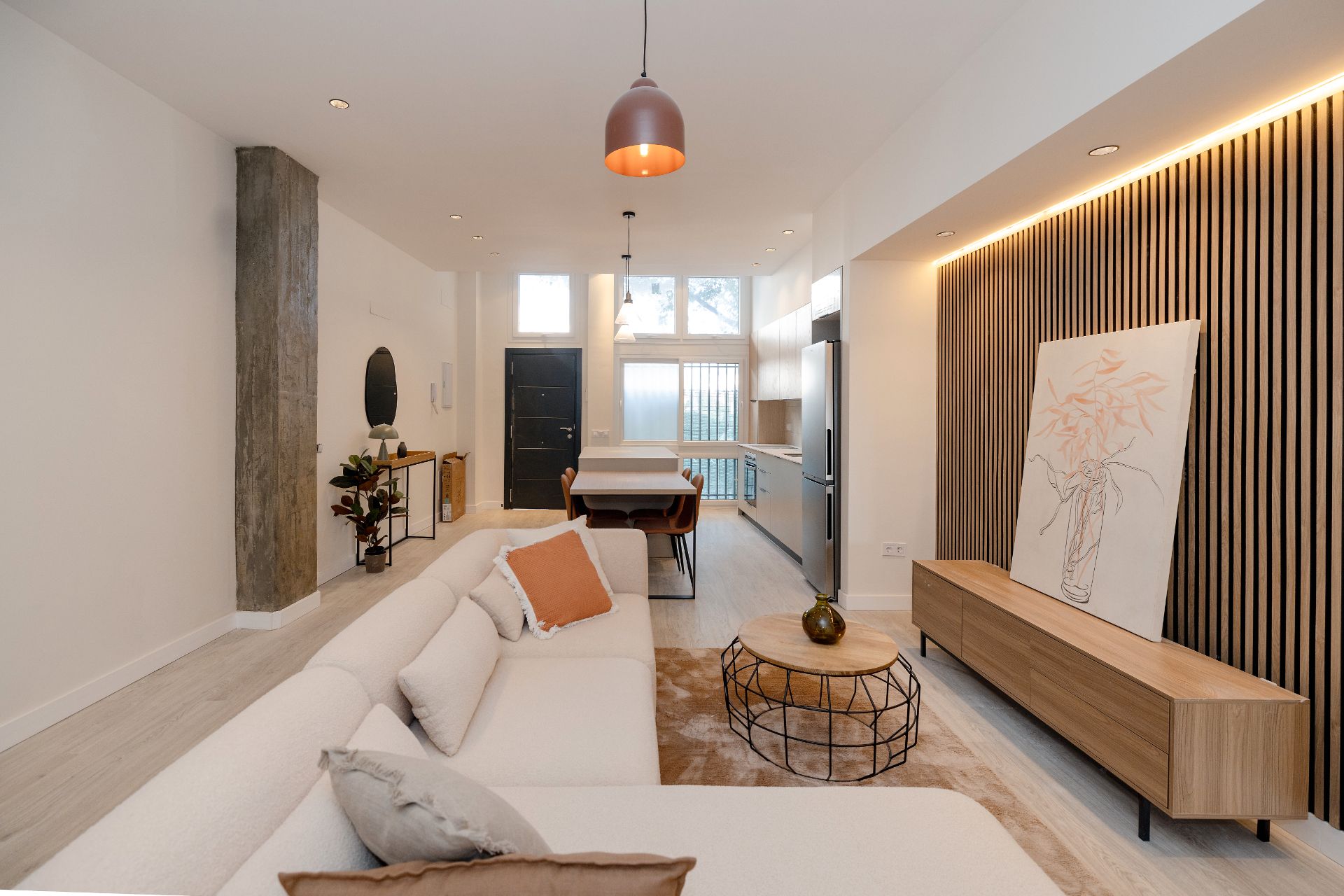 Sala de estar de Loft en venta en Málaga Capital con Aire acondicionado, Calefacción y Terraza