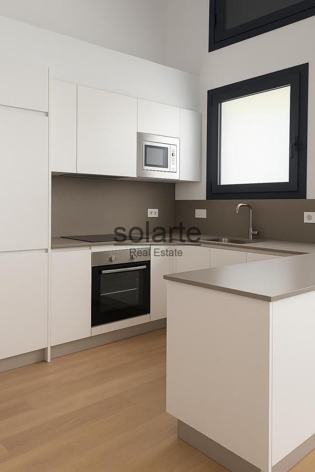 Kitchen of Flat for sale in  Barcelona Capital  with Air Conditioner
