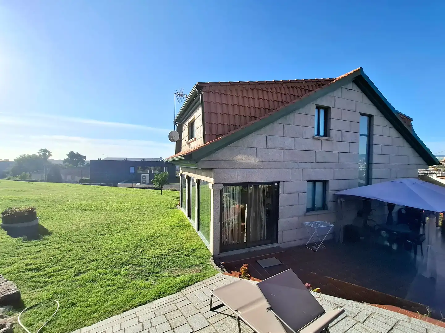 Exterior view of Houses for sale in Vigo   with Heating, Private garden and Storage room