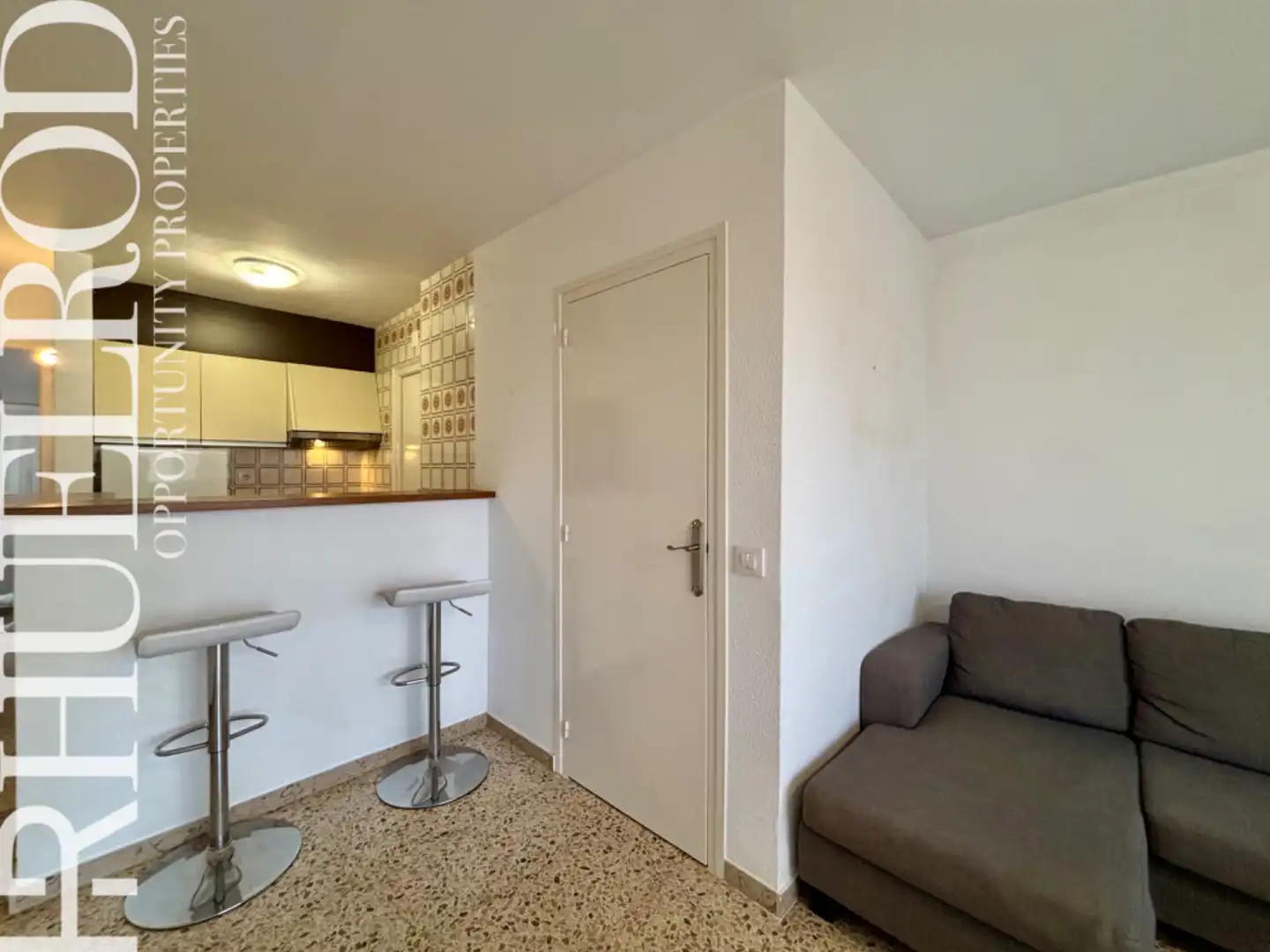 Wohnzimmer von Dachboden zum Verkauf in Calella mit Terrasse, Ofen und Internet