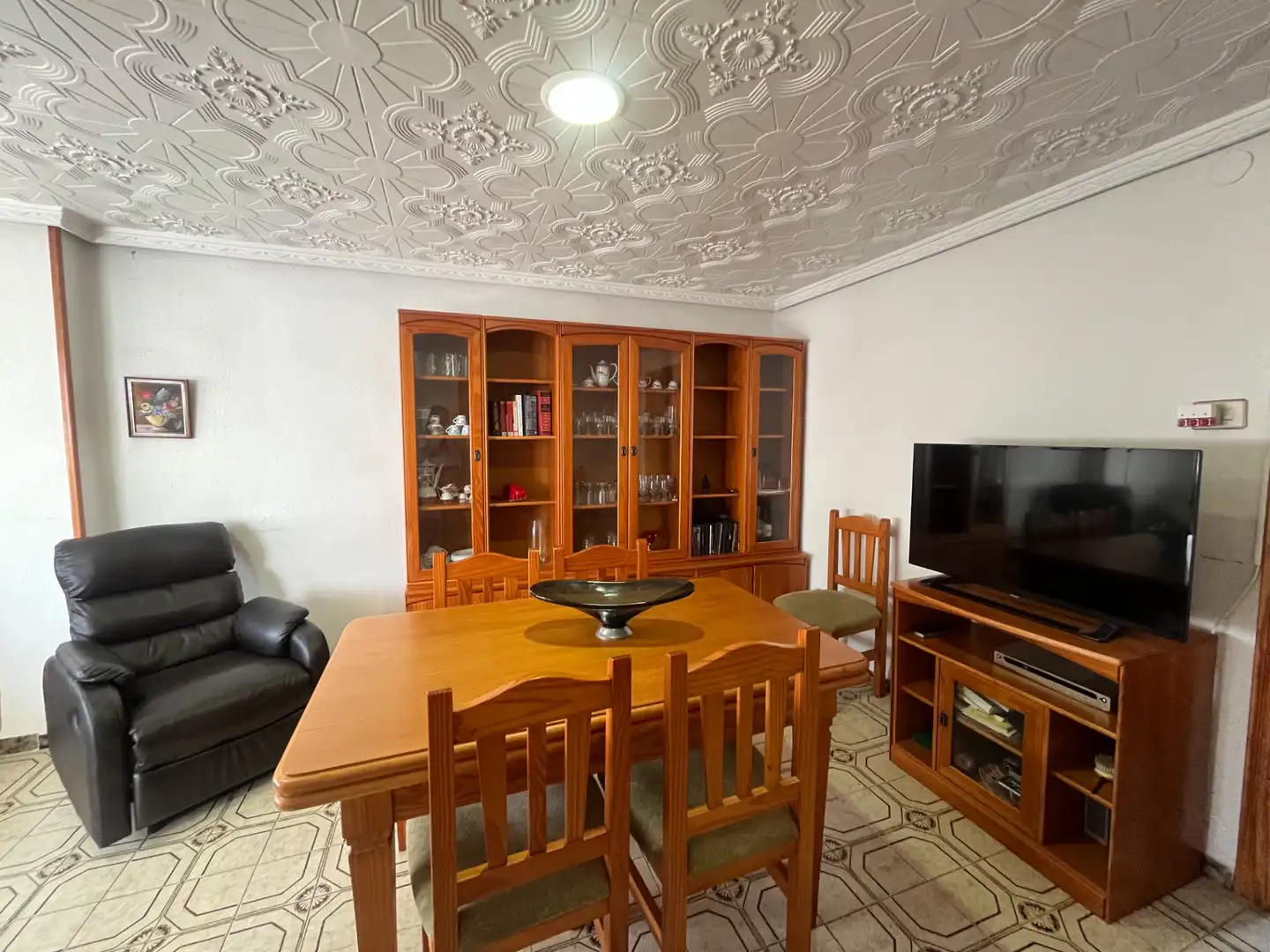 Sala de estar de Piso en venta en Sagunto / Sagunt con Amueblado, Horno y Lavadora