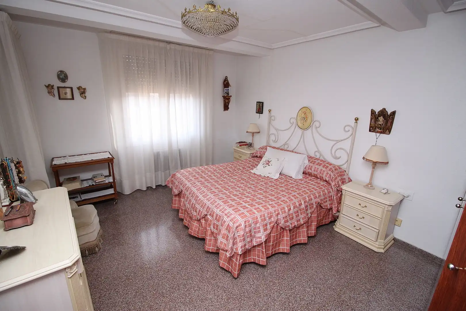 Schlafzimmer von Maisonette zum Verkauf in Monóvar  / Monòver mit Klimaanlage, Heizung und Terrasse