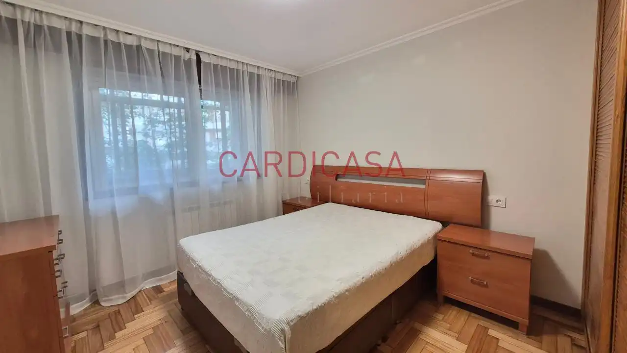 Bedroom of Flat for rent in Vigo   with Heating, Parquet flooring and Terrace
