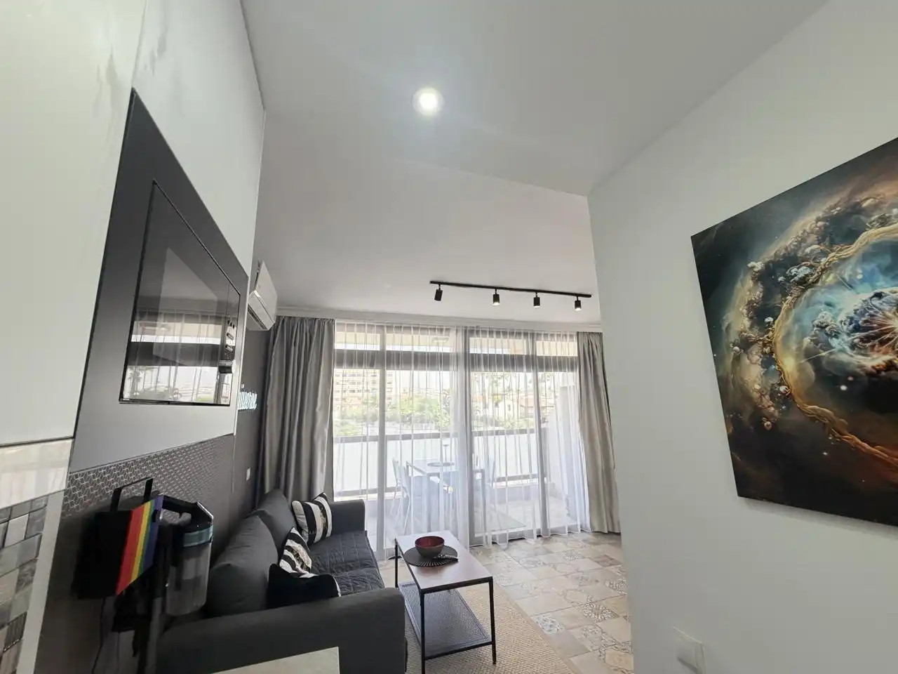 Sala d'estar de Apartament en venda en Playa del Inglés