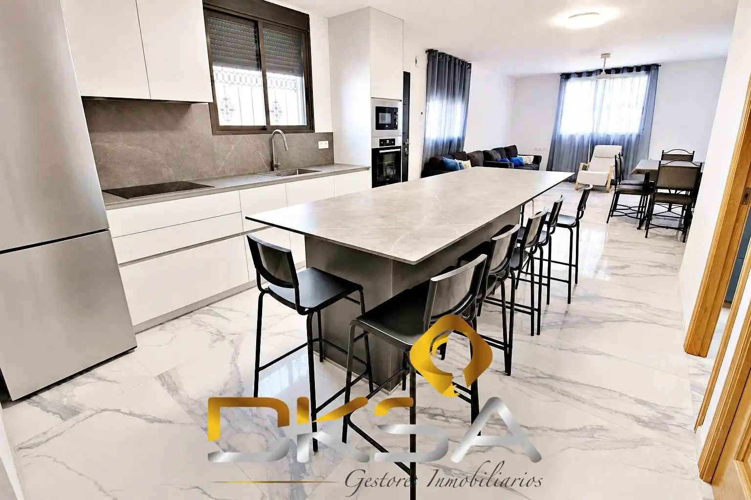 Küche von Haus oder Chalet zum Verkauf in Vila-real mit Klimaanlage, Heizung und Abstellraum