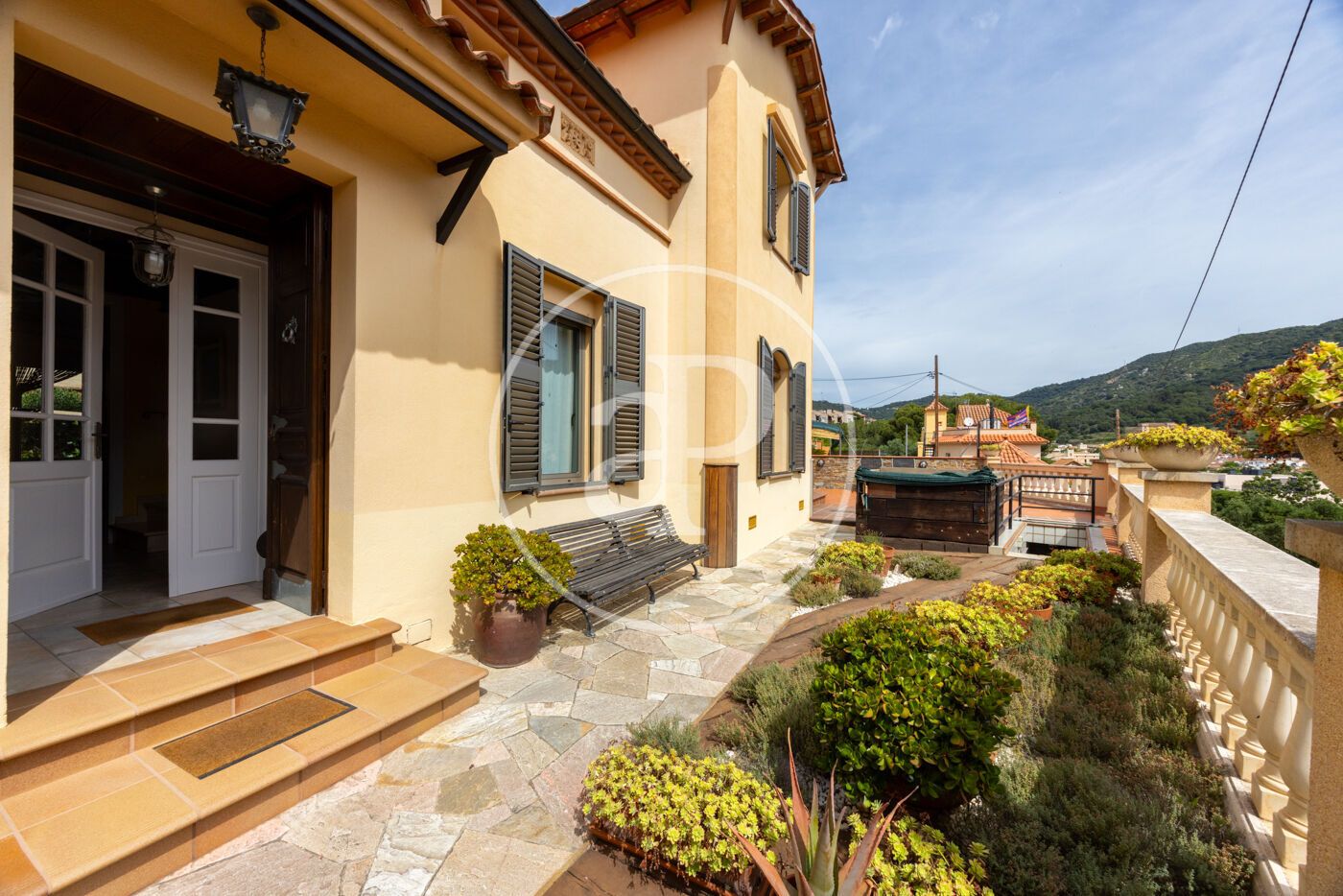 Vista exterior de Casa o chalet en venta en Teià con Calefacción, Jardín privado y Trastero