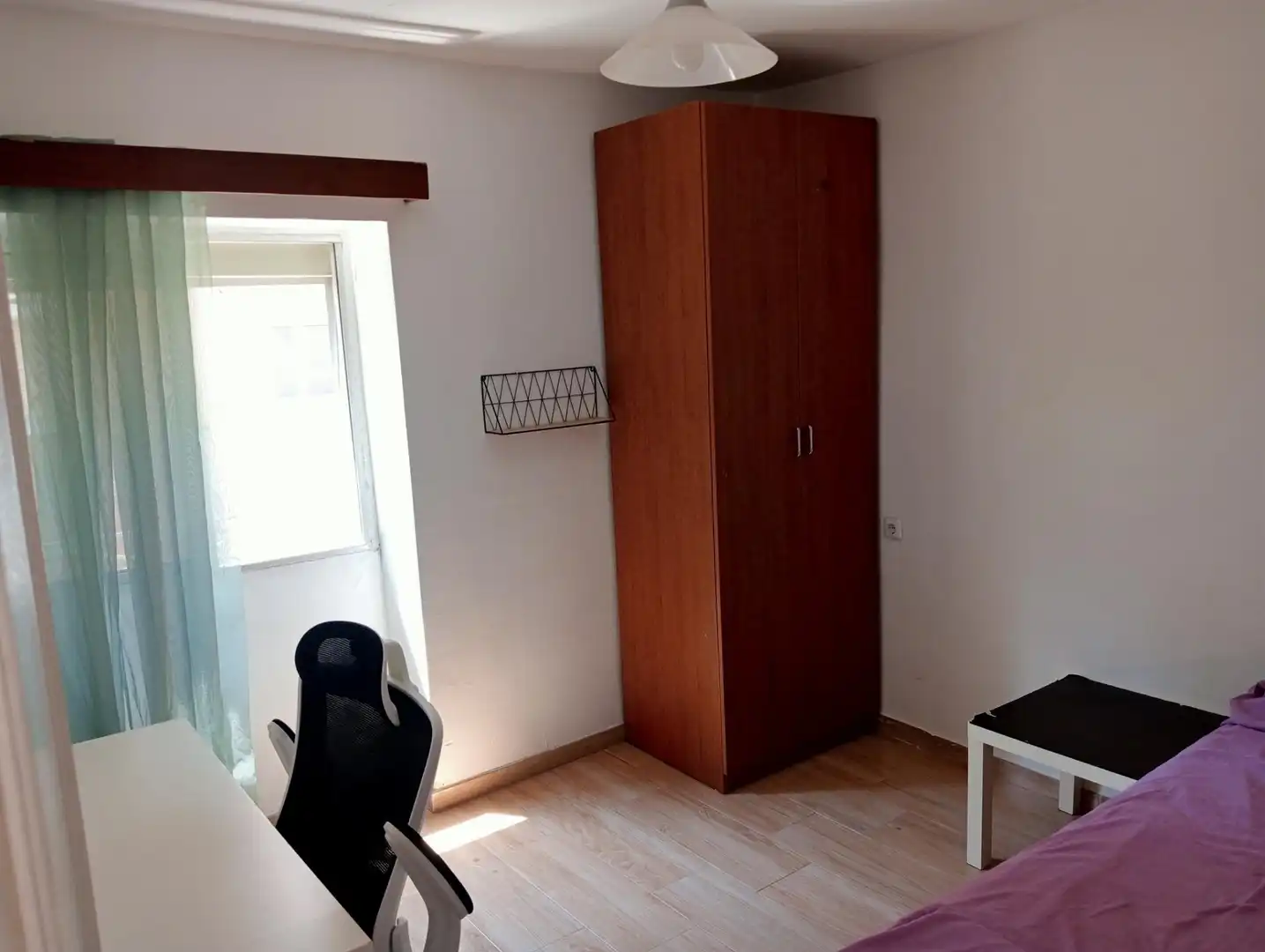 Schlafzimmer von Wohnung zur Miete in Sevilla mit Klimaanlage und Möbliert