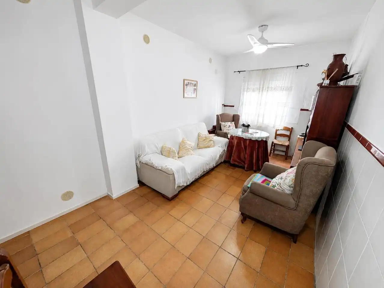 Sala de estar de Casa o chalet en venta en Mirandilla con Terraza