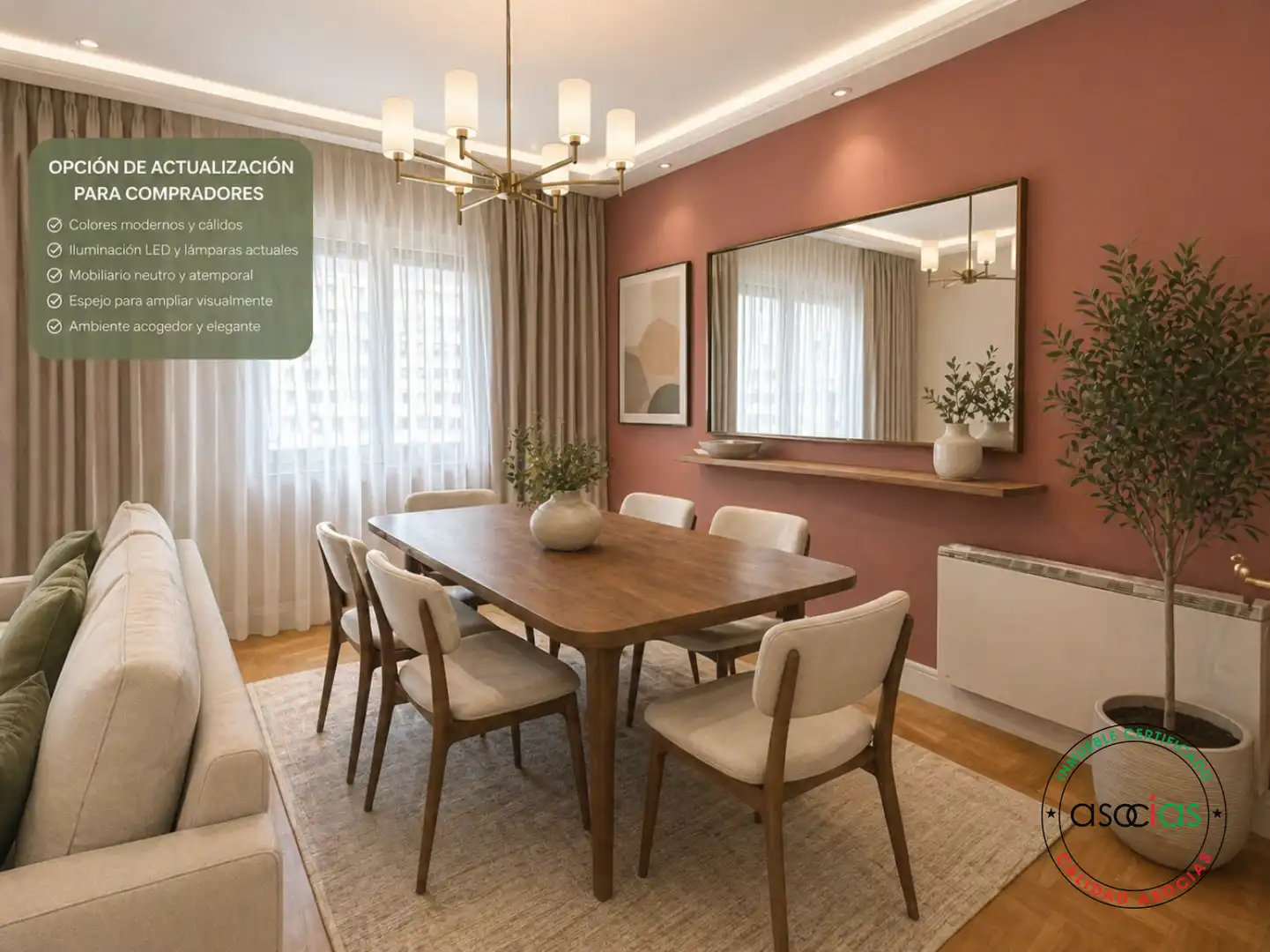Esszimmer von Wohnung zum Verkauf in Gijón  mit Heizung