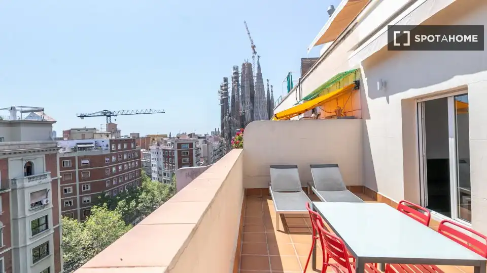 Flat with terrace to rent in Eixample, imagen 16