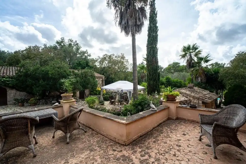 Jardín de Finca rústica en venta en Algaida con Aire acondicionado, Calefacción y Jardín privado