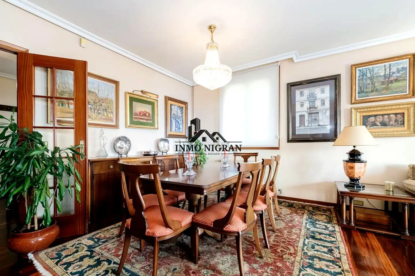 Dining room of Houses for sale in Vigo   with Private garden, Terrace and Storage room