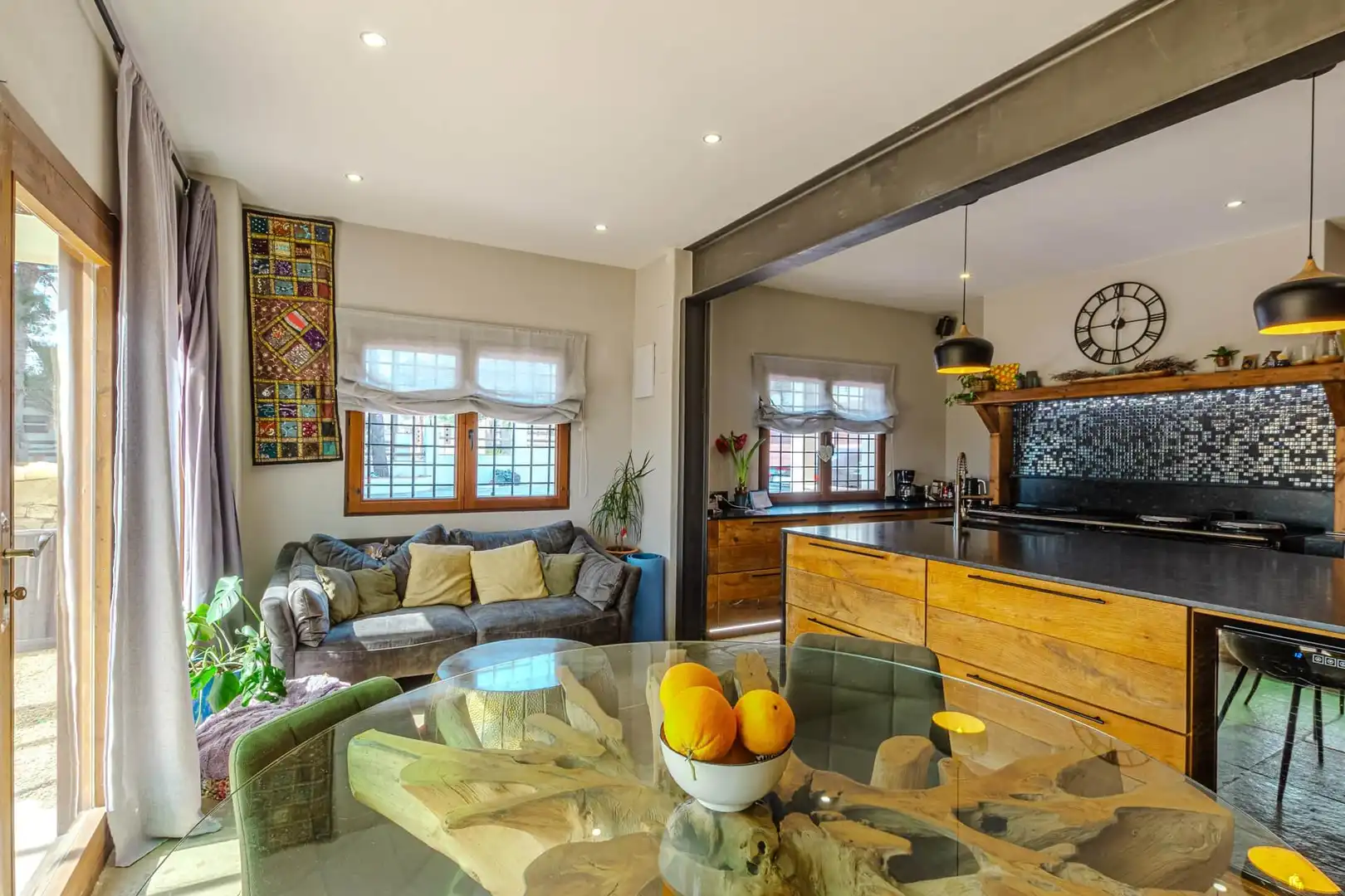 Cocina de Finca rústica en venta en Aigües con Calefacción, Jardín privado y Terraza