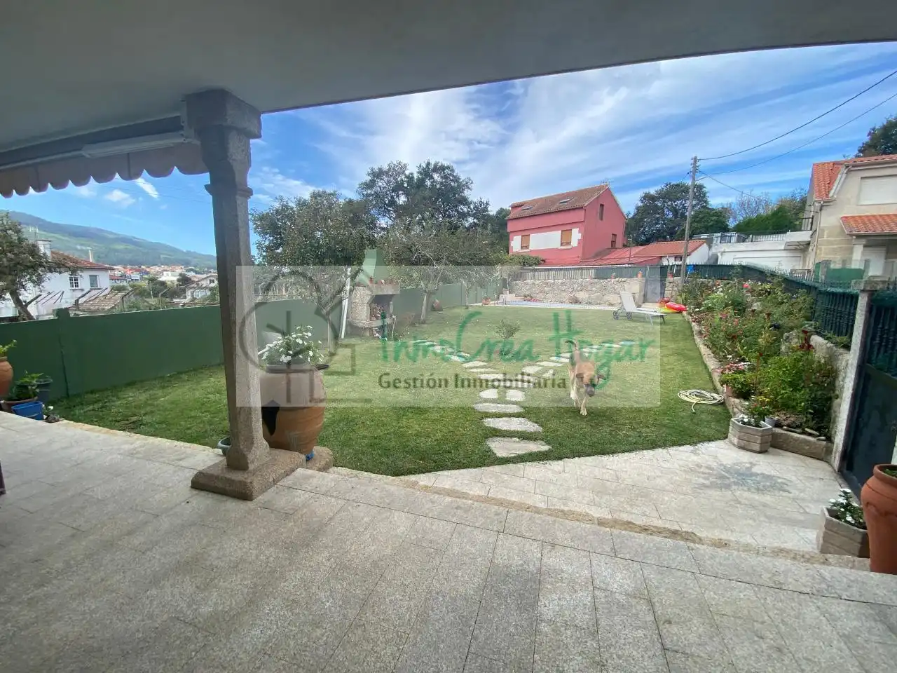 Jardí de Casa o xalet en venda en Vigo  amb Calefacció, Jardí privat i Terrassa