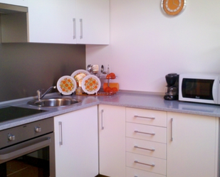 Kitchen of Flat to rent in Ferrol  with Heating, Parquet flooring and Storage room