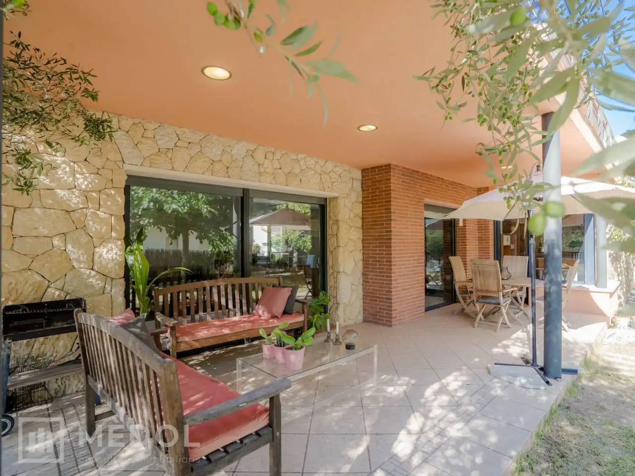 Garden of Houses for sale in Tarragona  with Air Conditioner, Heating and Private garden
