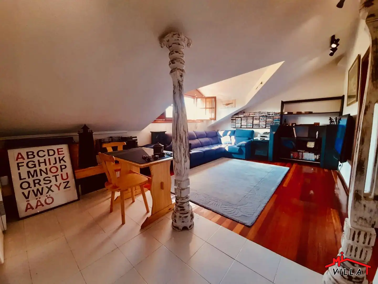 Sala d'estar de Àtic en venda en Rasines amb Calefacció