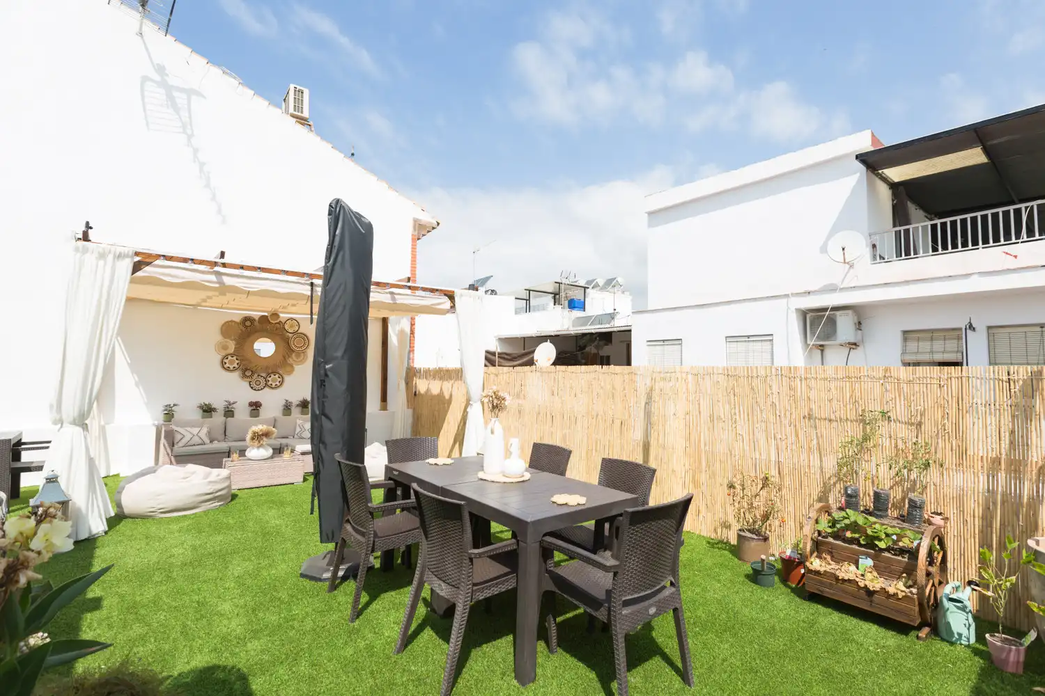 Terrace of Apartments for sale in Marbella  with Air Conditioner, Terrace and Furnished