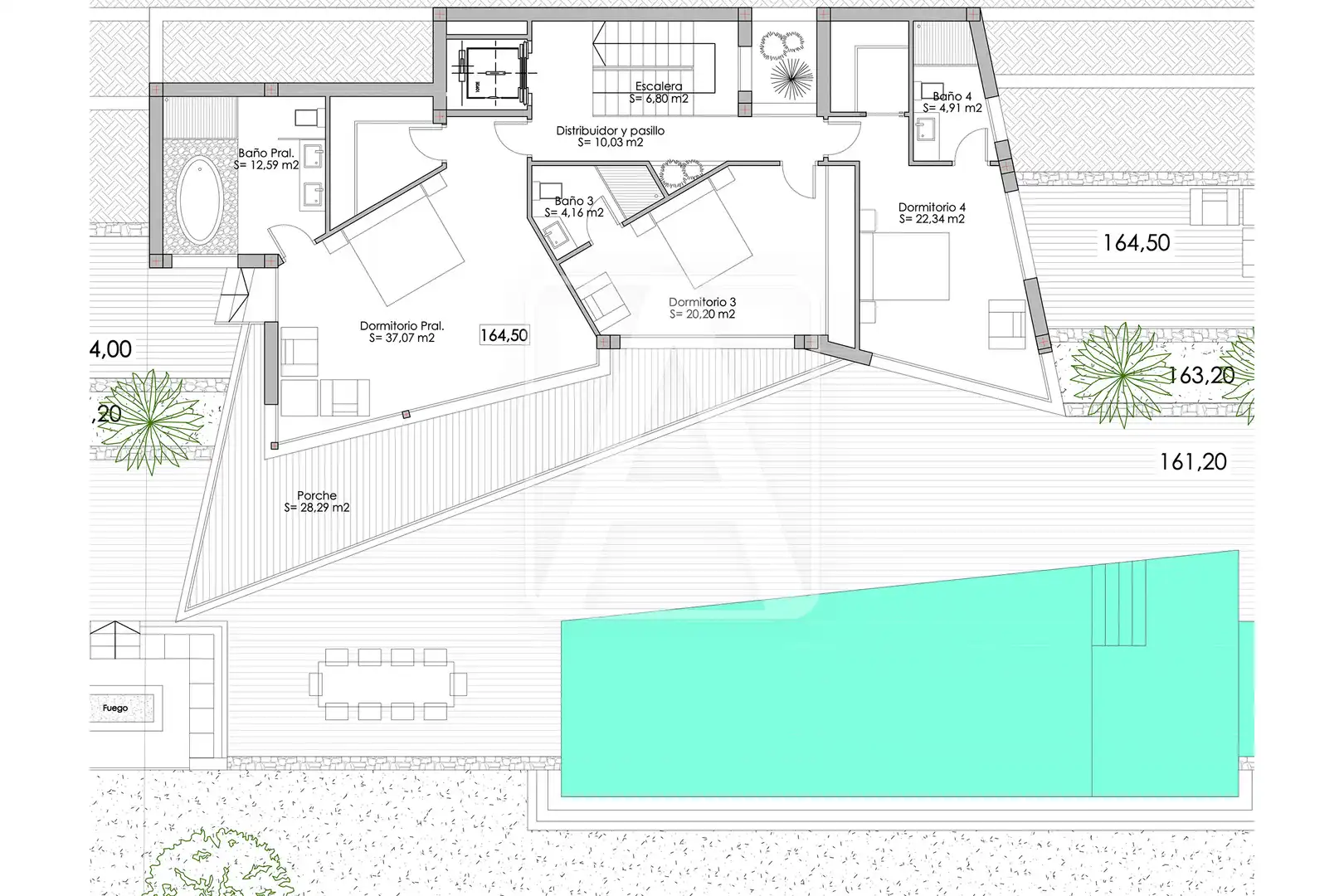 Chalet con piscina en venta en La Fustera, imagen 19