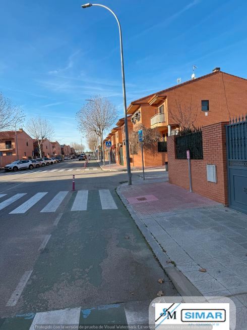 Exterior view of Single-family semi-detached for sale in Seseña  with Storage room