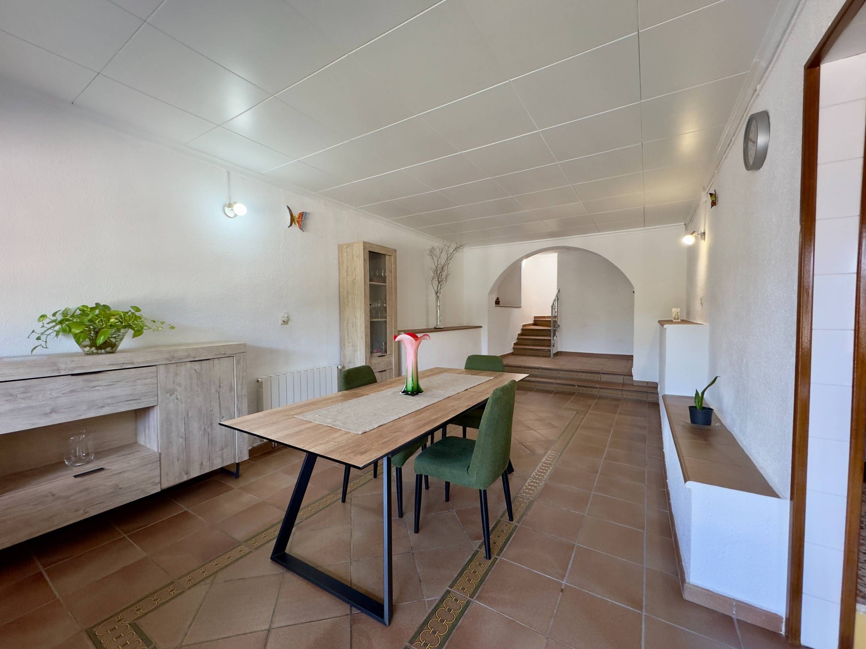 Dining room of Single-family semi-detached for sale in Maçanet de la Selva  with Heating, Private garden and Storage room