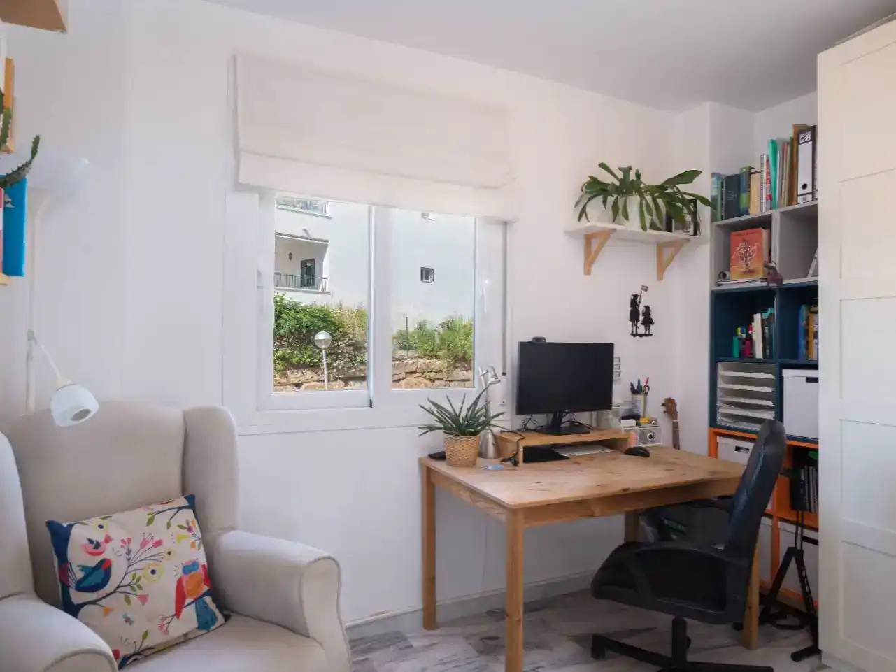 Living room of Flat for sale in Mijas  with Air Conditioner, Storage room and Swimming Pool