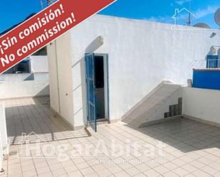 Exterior view of Single-family semi-detached for sale in Níjar  with Air Conditioner and Terrace