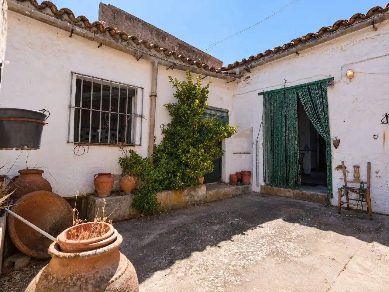 Vista exterior de Casa o chalet en venta en Nogales con Terraza
