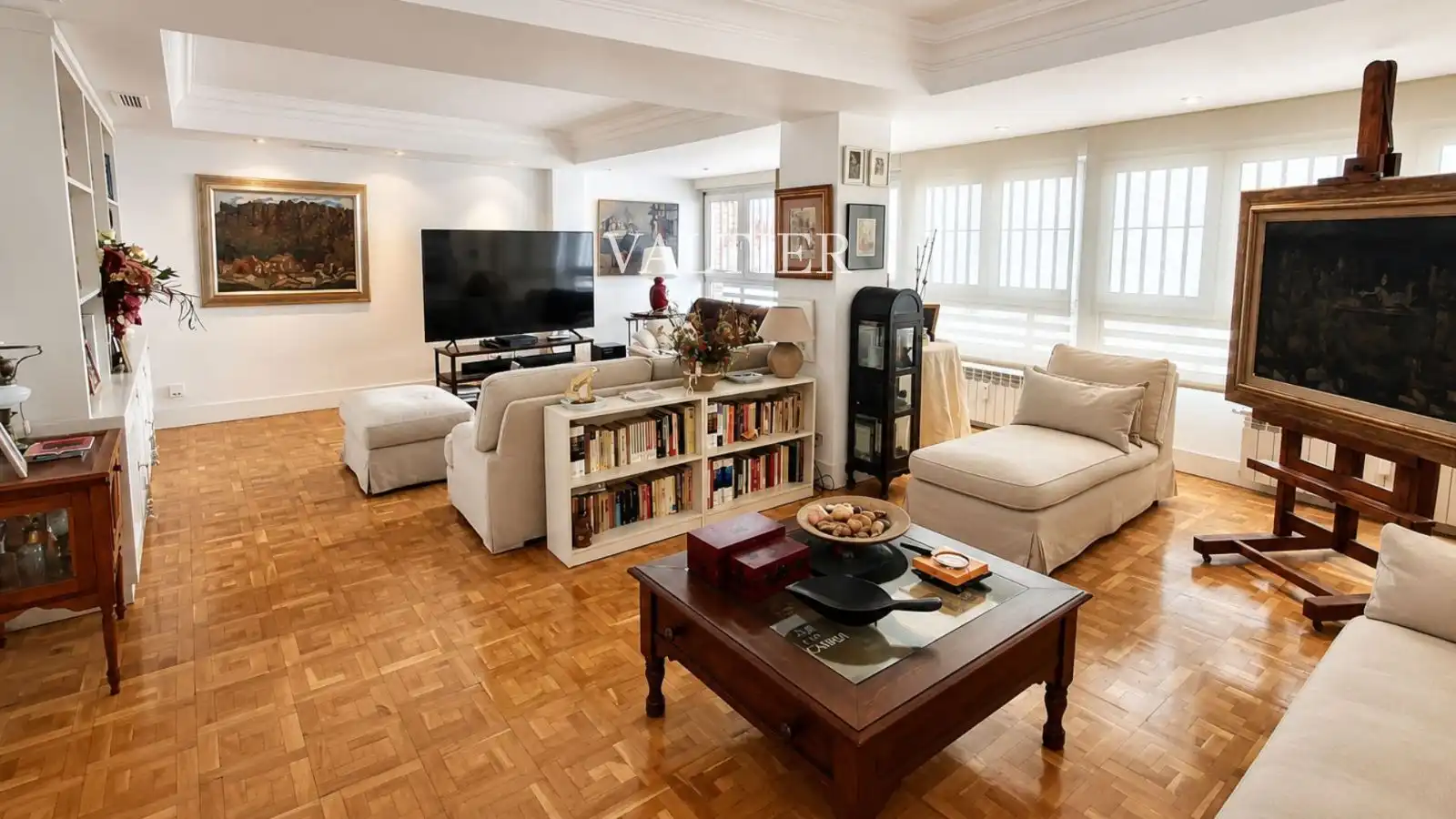 Sala de estar de Piso en venta en Madrid con Aire acondicionado, Calefacción y Terraza