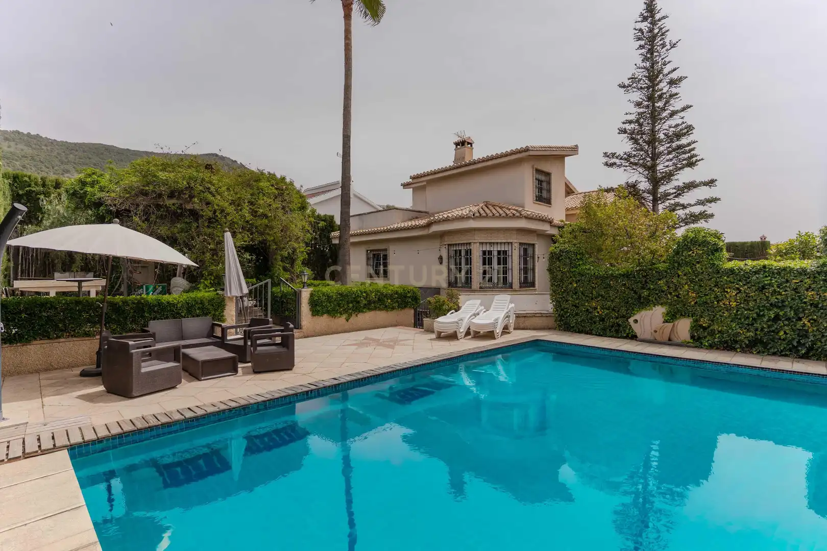 Swimming pool of Houses for sale in Padul  with Air Conditioner, Private garden and Storage room