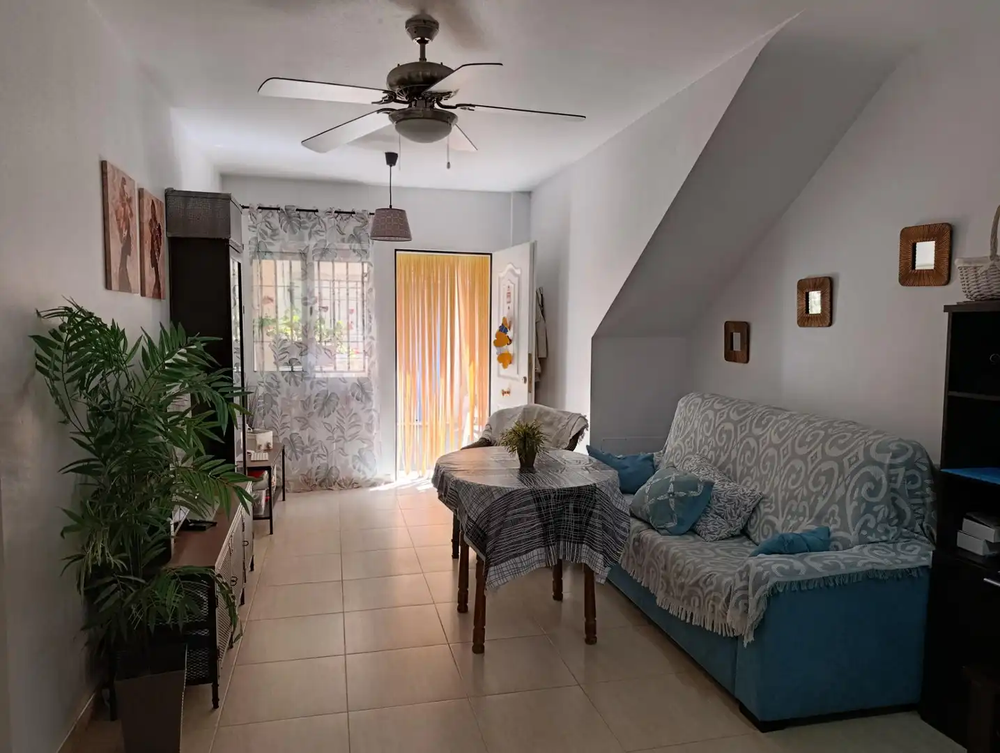 Living room of Ground floor for sale in Cuevas del Almanzora  with Terrace, Furnished and Community pool