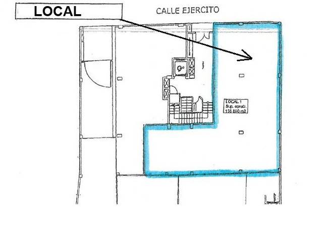 Local comercial en Alquiler en ejercito en Parque Sur