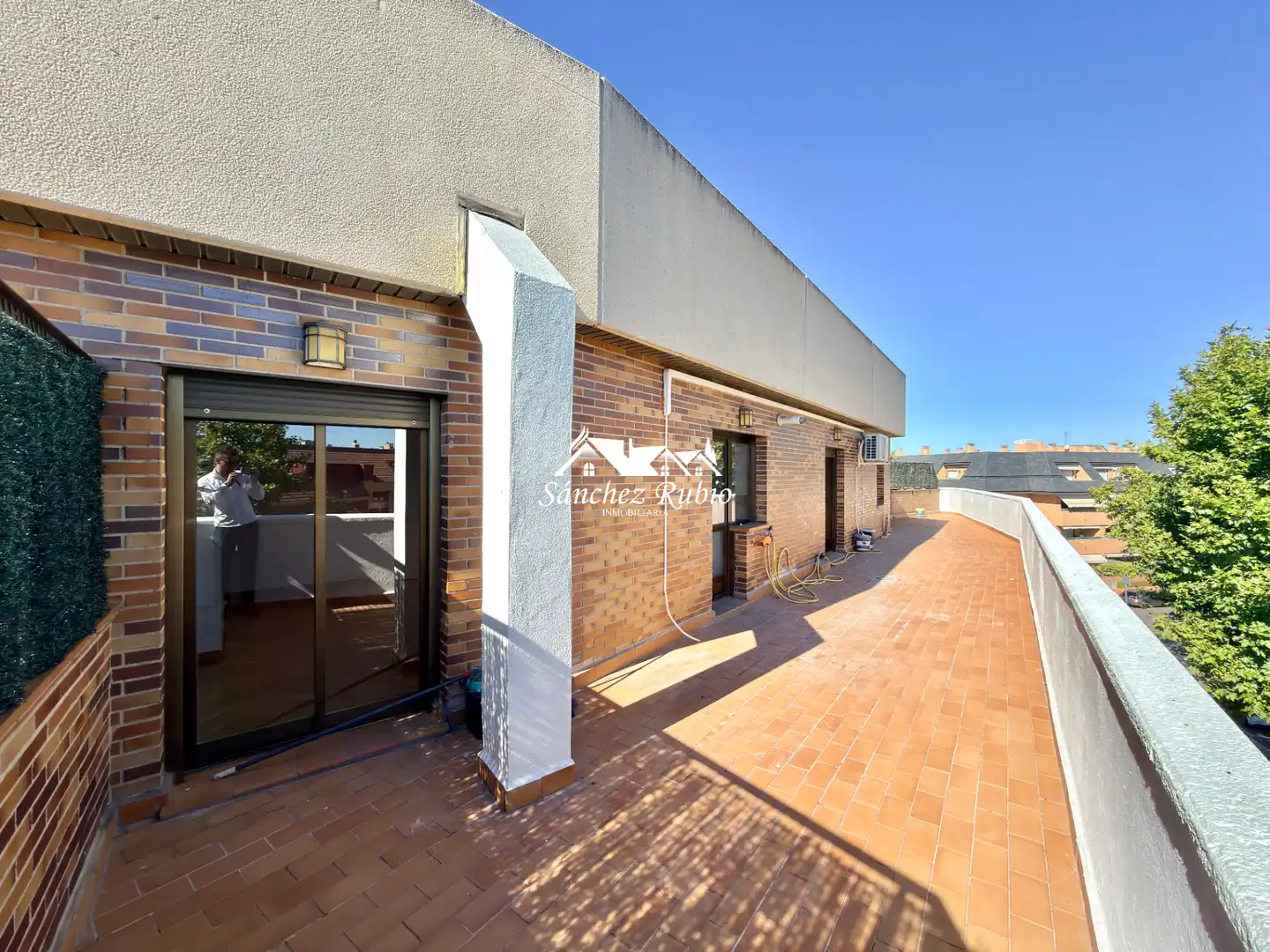 Terrace of Attic for rent in Las Rozas de Madrid  with Air Conditioner, Heating and Parquet flooring