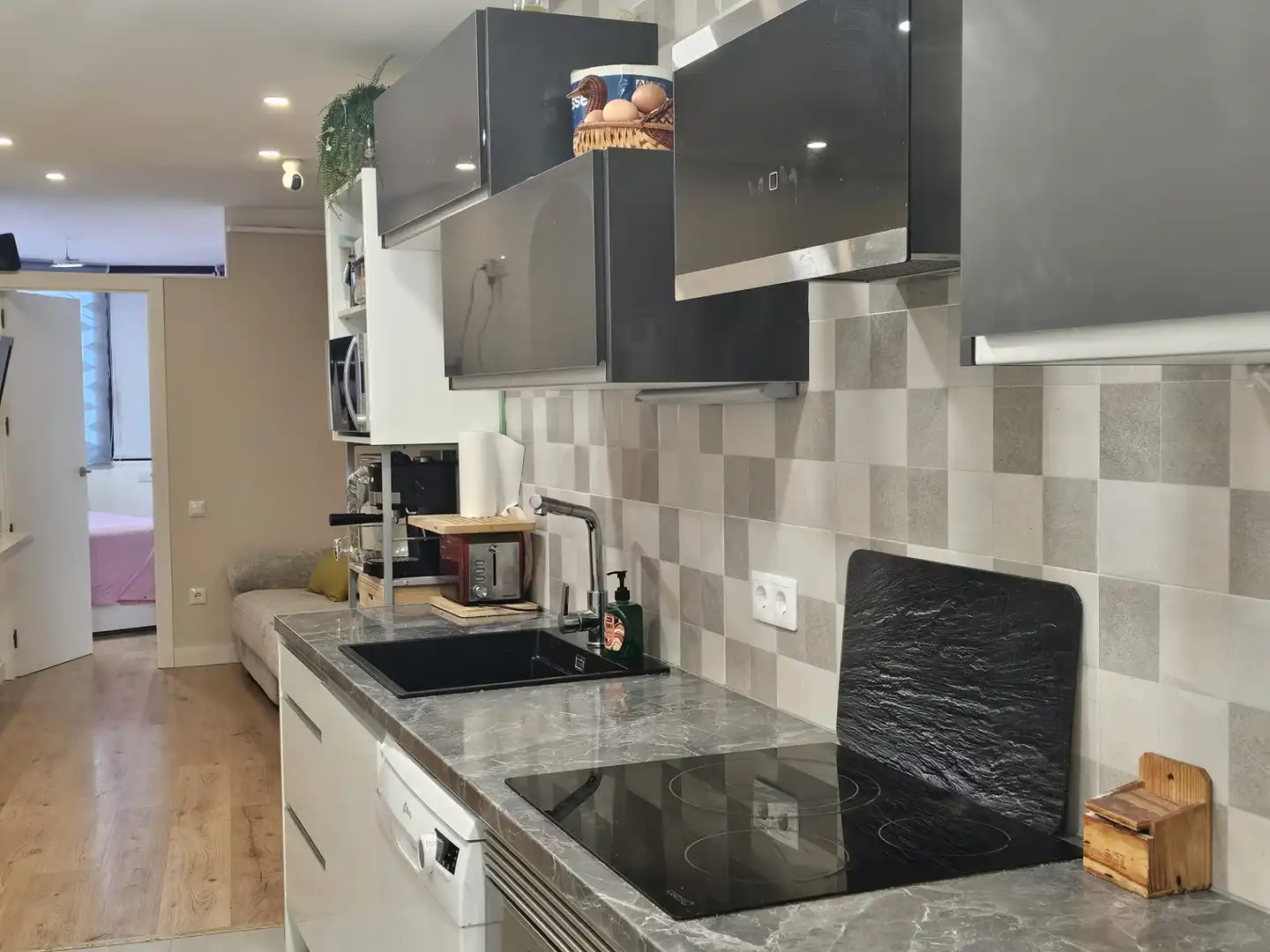 Cuina de Pis en venda en Sant Andreu de la Barca amb Aire condicionat, Calefacció i Parquet