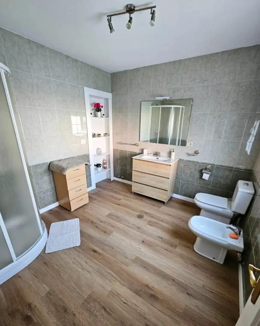 Bathroom of Houses for rent in A Pobra do Caramiñal  with Storage room, Furnished and Pets allowed